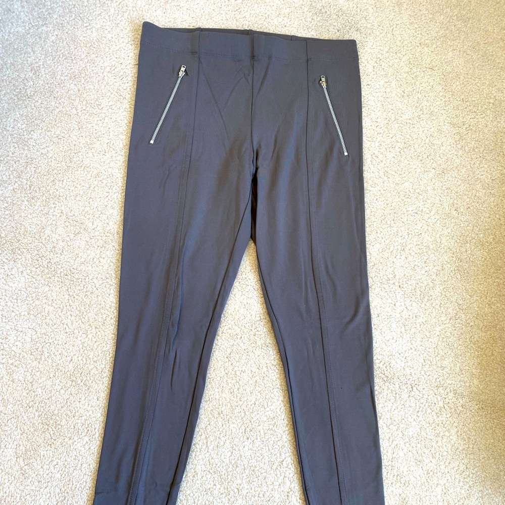 INC Slim Leggings in light mocha color. Size M.